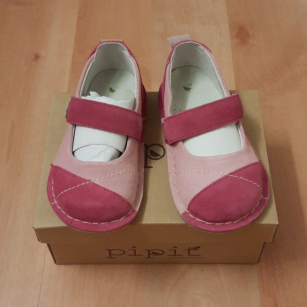 PIPIT by Badorf Kids Jill Leather/Suede Shoe - Picture 2 of 10